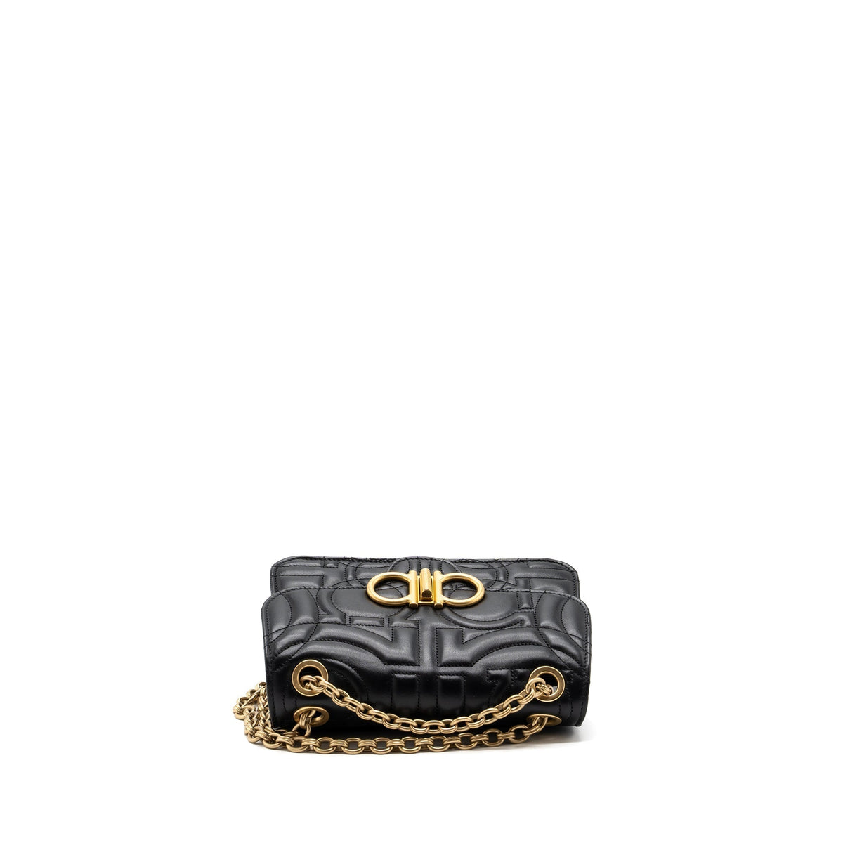 ferragamo-glancing-quilted-leather-shoulder-bag-calfskin-black-ghw