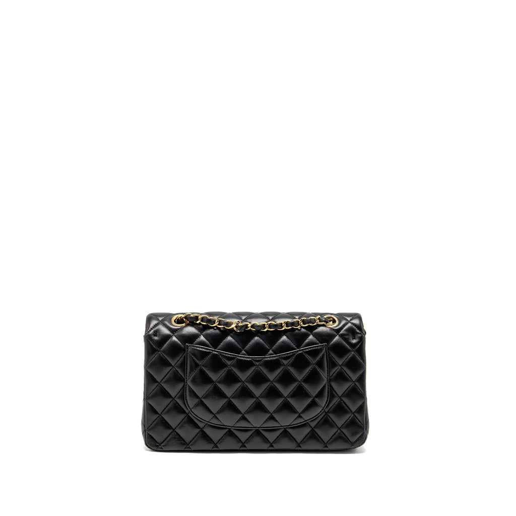 chanel-medium-classic-double-flap-bag-lambskin-black-ghw-copy-2