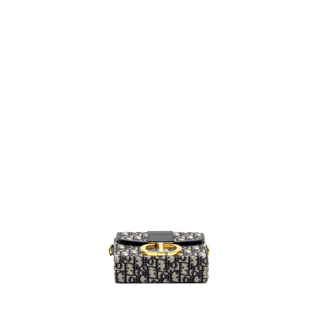 dior-30-montaigne-box-blue-oblique-jacquard-ghw-copy
