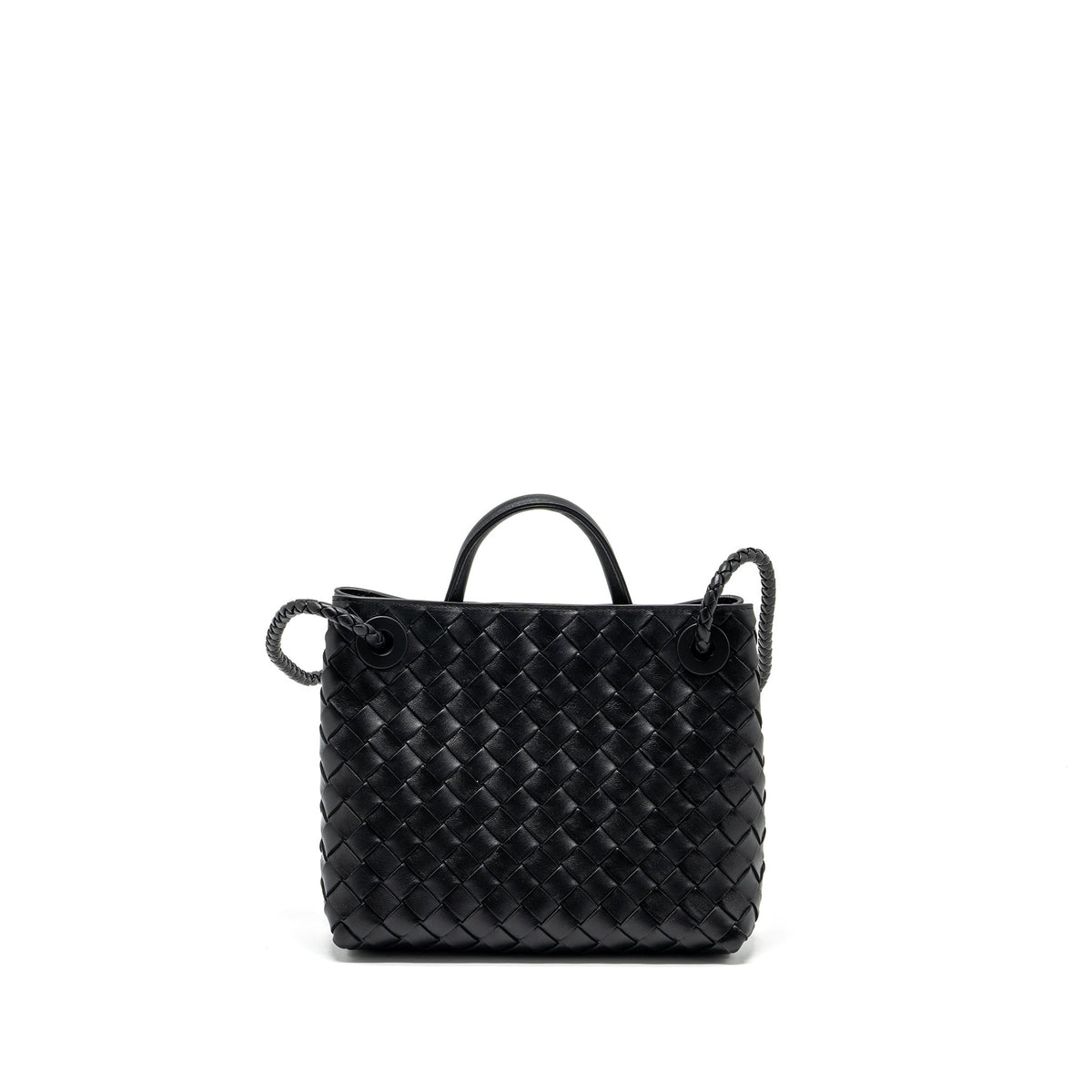 bottega-veneta-small-andiamo-bag-lambskin-black-ghw