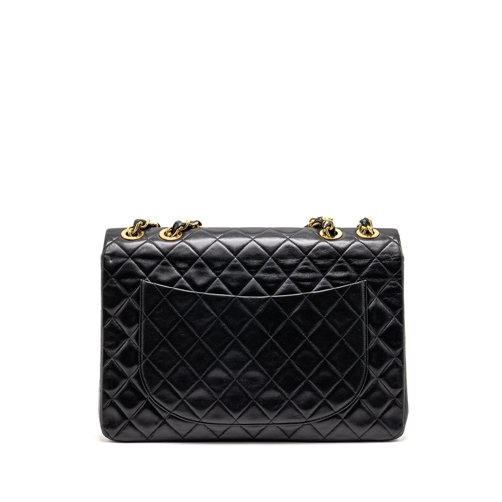 chanel-vintage-classic-flap-jumbo-bag-lambskin-black-ghw
