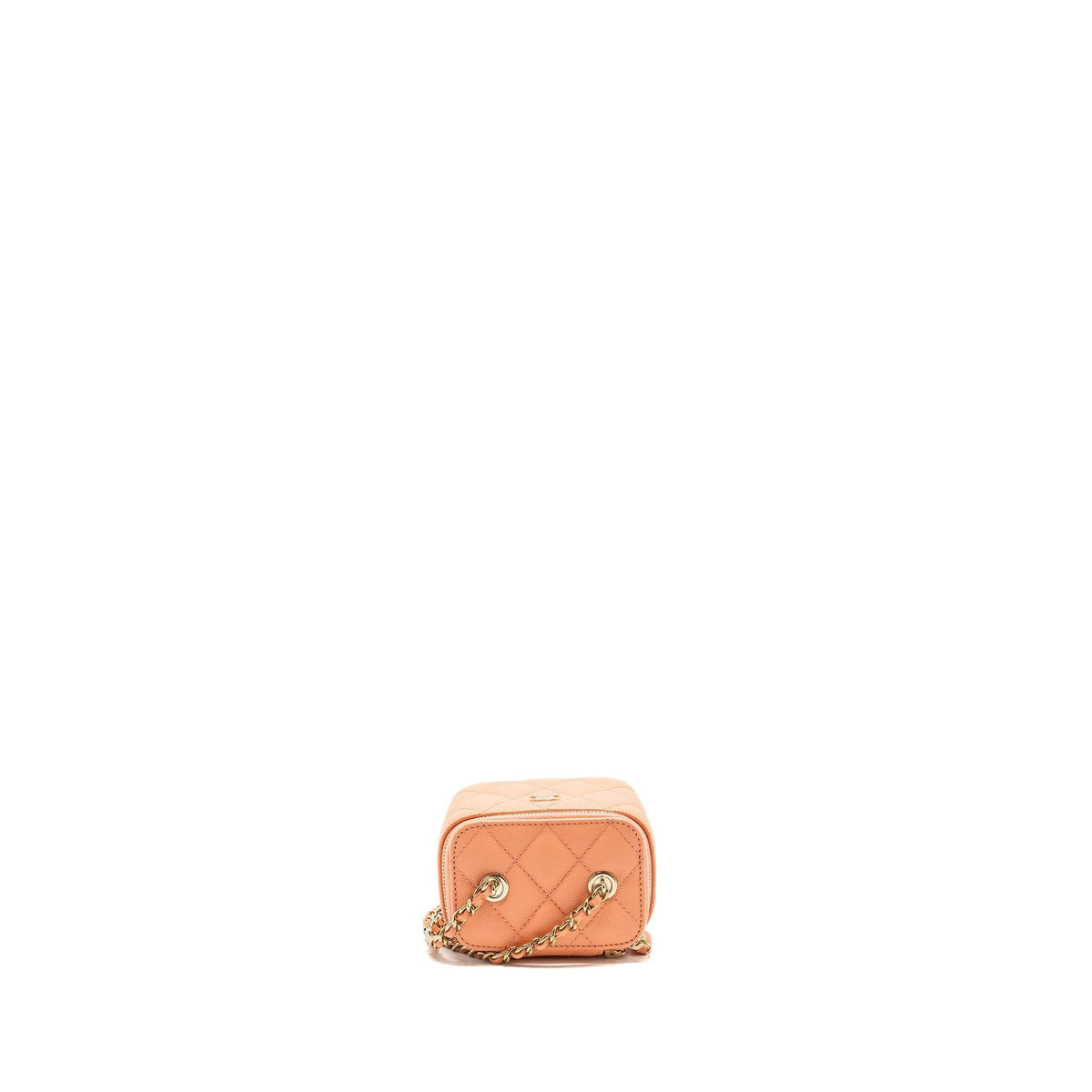 chanel-mini-vanity-with-chains-caviar-orange-pink-lghwmicrochip
