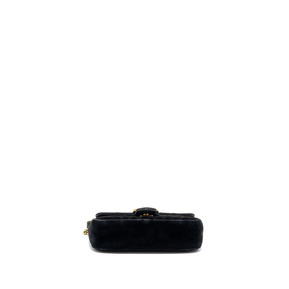 gucci-mini-marmont-velvet-black-ghw-1