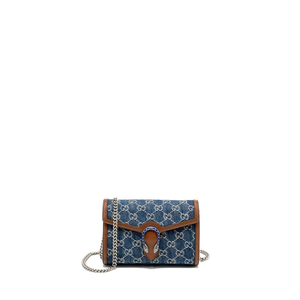 gucci-dionysus-chain-wallet-bag-gg-supreme-denim-leather-blue-silver-hardware