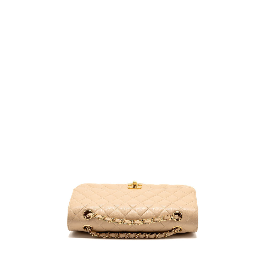 chanel-medium-classic-double-flap-bag-caviar-beige-ghw-4