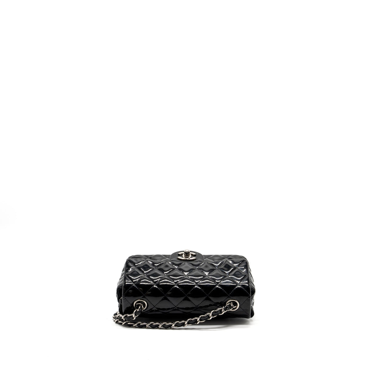 chanel-mini-rectangular-flap-bag-patent-black-shw