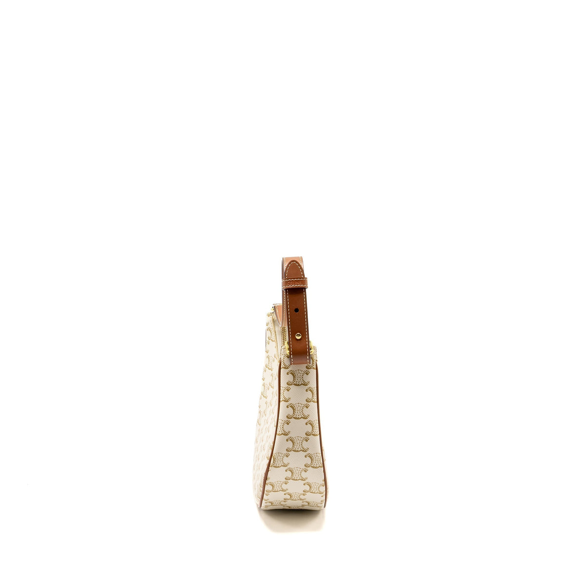 celine-meduim-ava-bag-triomphe-canvas-calfskin-white-brown-ghw