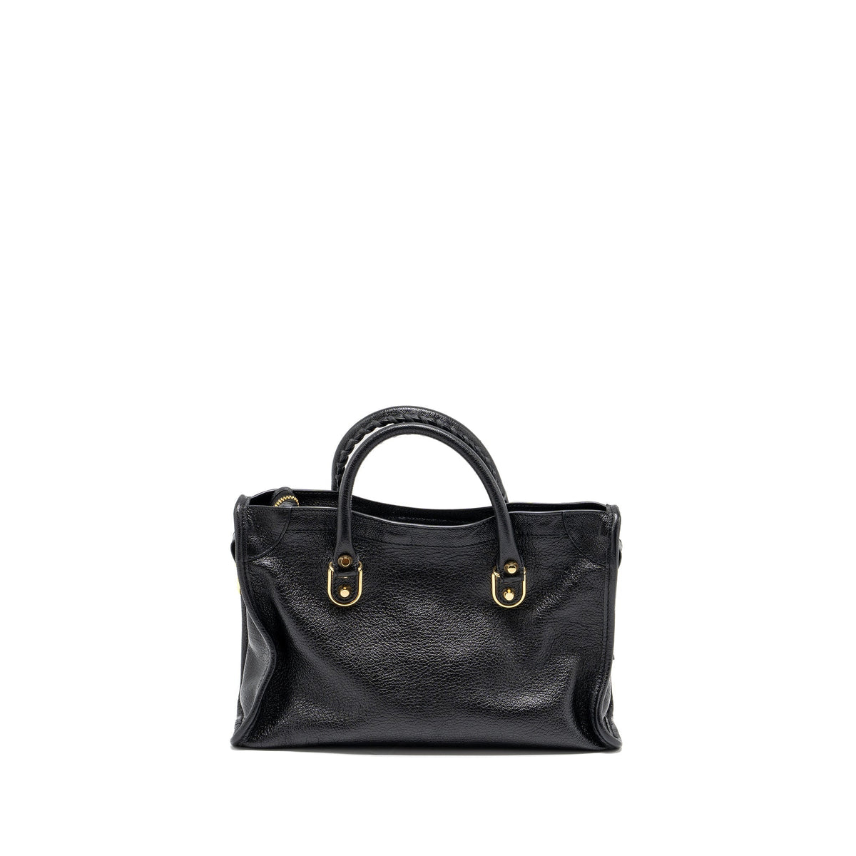 balenciaga-classic-city-bag-leather-black-ghw-1