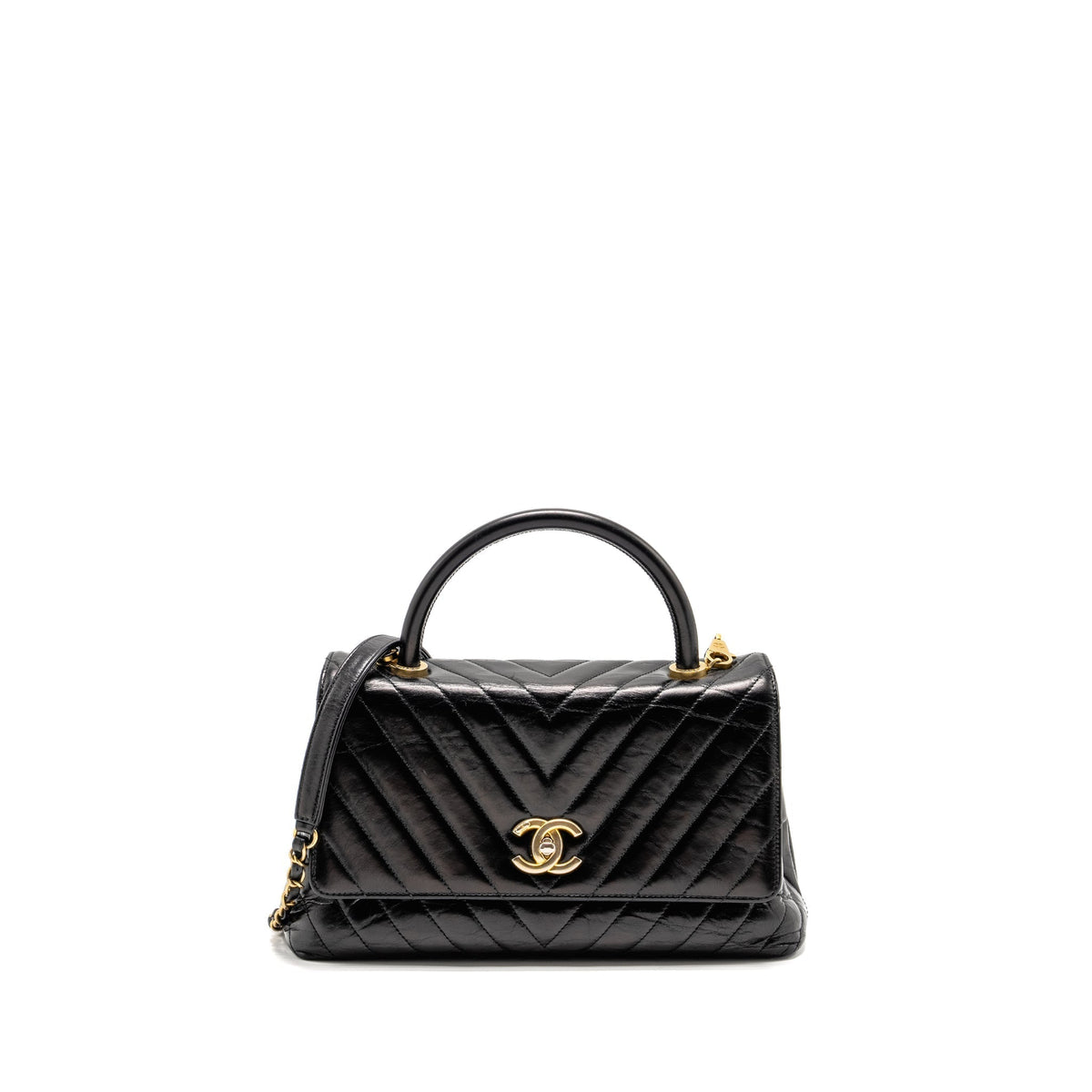 chanel-medium-coco-handle-chevron-calfskin-black-ghw-copy