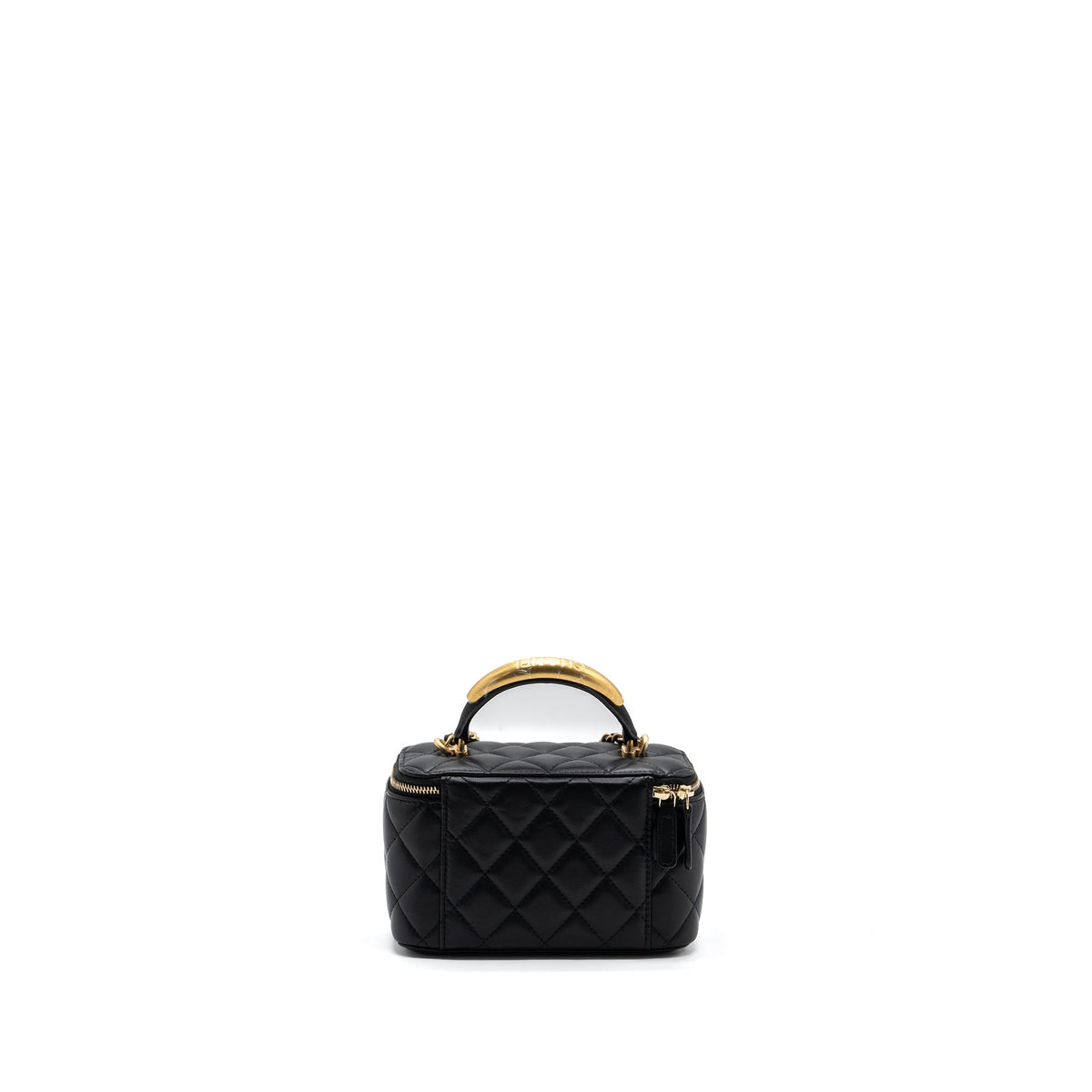 copy-of-chanel-top-handle-long-vanity-with-chain-lambskin-black-ghw-microchip