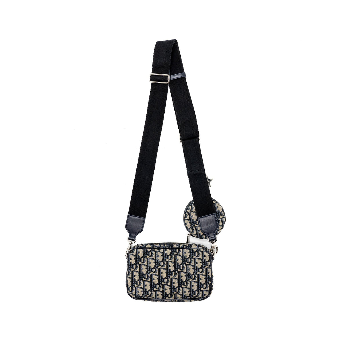 dior-3-in-1-mini-zipper-pouch-with-strap-blue-jacquard-shw