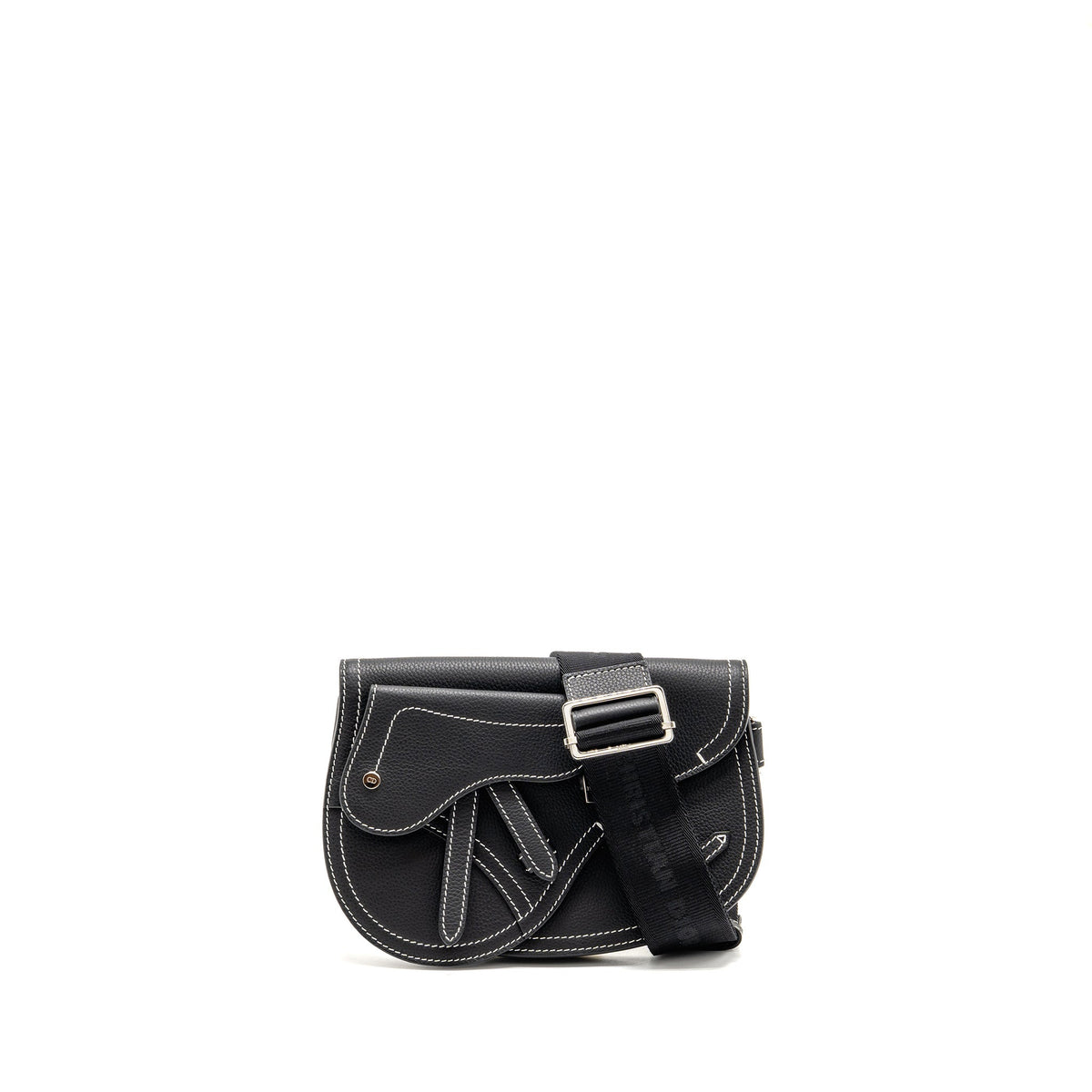dior-x-kaws-pouch-saddle-bag-leather-black-shw-copy