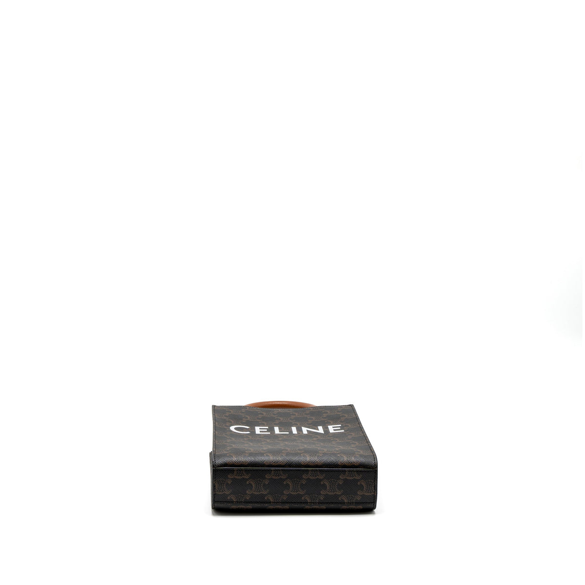 celine-mini-vertical-cabas-triomphe-canvas-brown-ghw