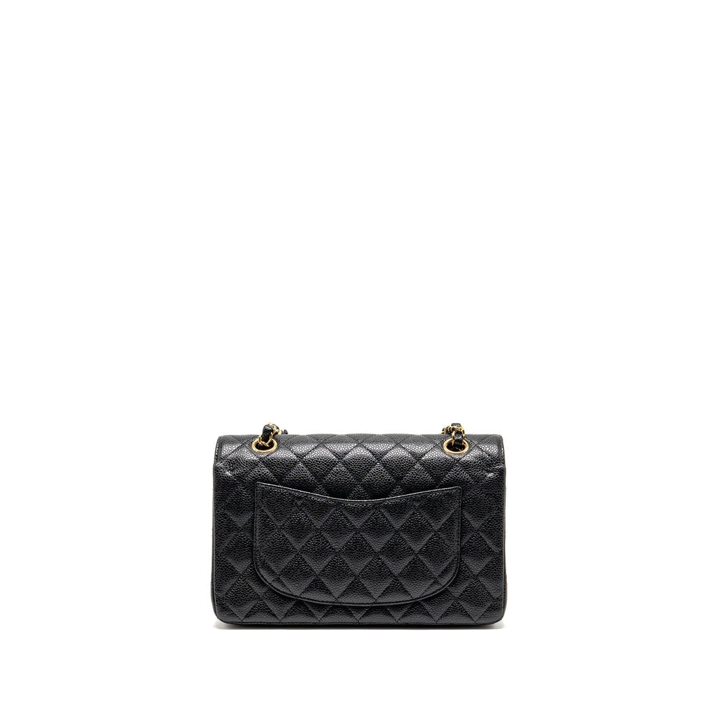 chanel-small-classic-double-flap-bag-caviar-black-ghw-microchip-14
