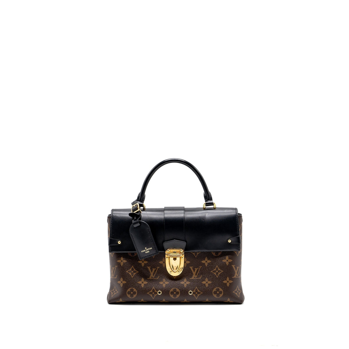 louis-vuitton-top-handle-flap-bag-monogram-canvas-calfskin-leather-black-ghw
