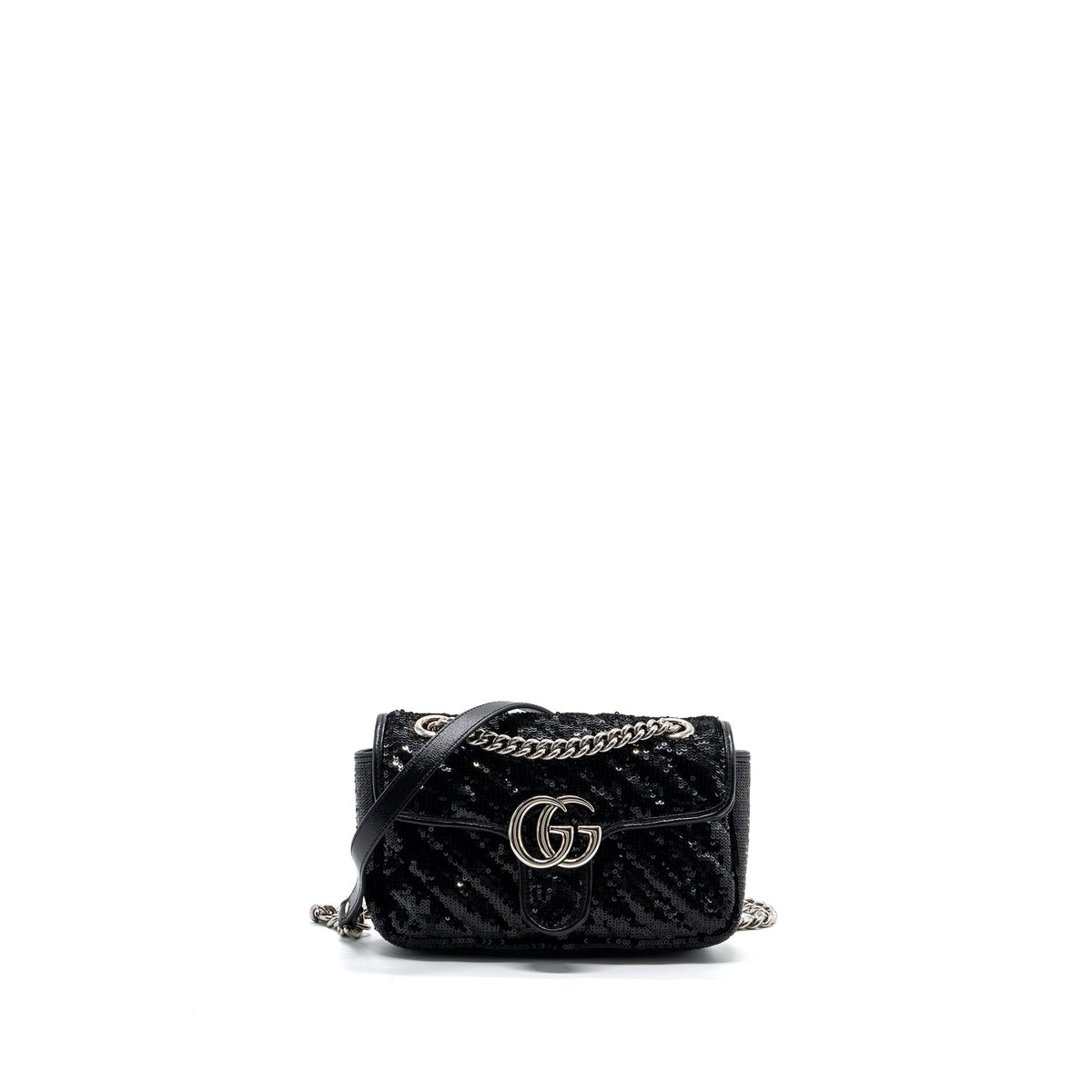 gucci-mini-gg-marmont-matelasse-bag-sequin-black-shw