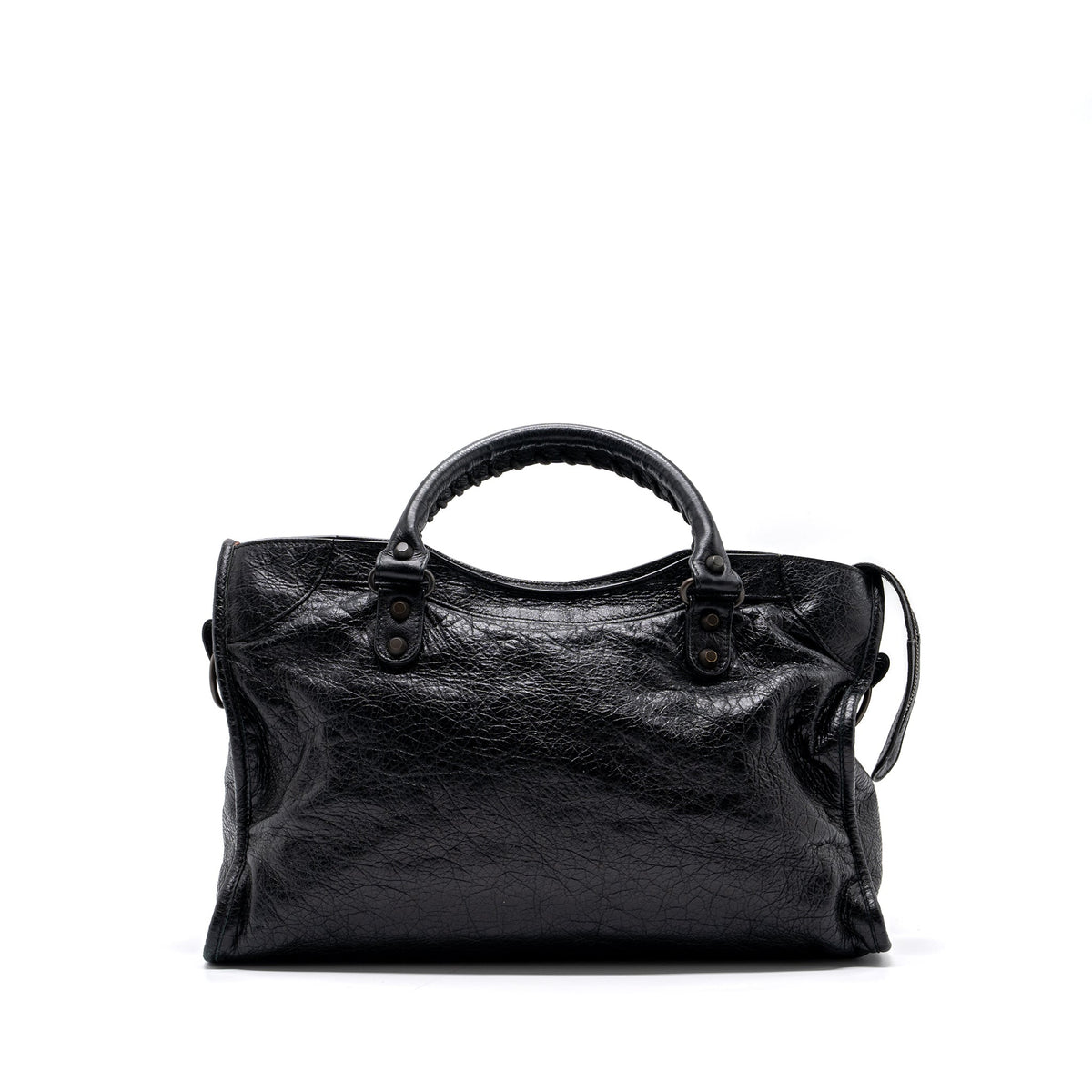 balenciaga-classic-city-bag-leather-black-ruthenium-silver-hardware