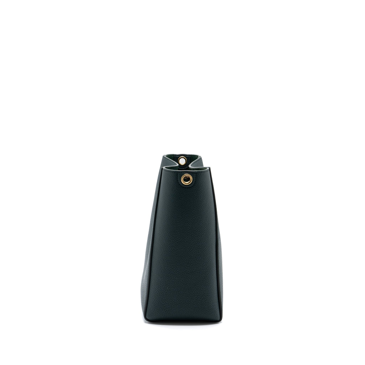 celine-sangle-bucket-bag-calfskin-dark-green-ghw