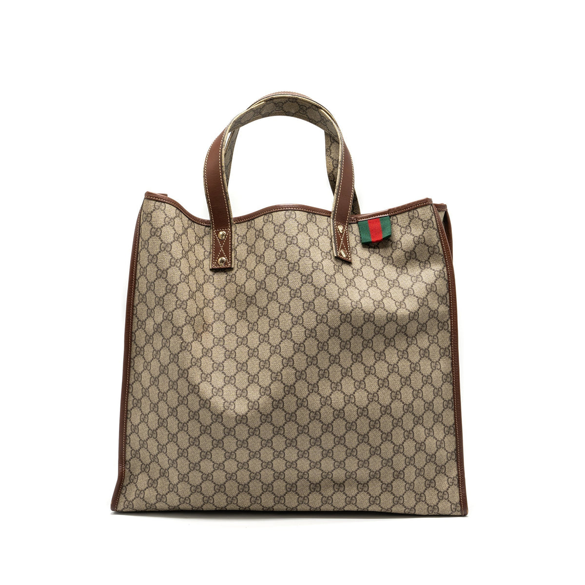 gucci-large-shopping-tote-bag-gg-supreme-canvas-brown-ghw