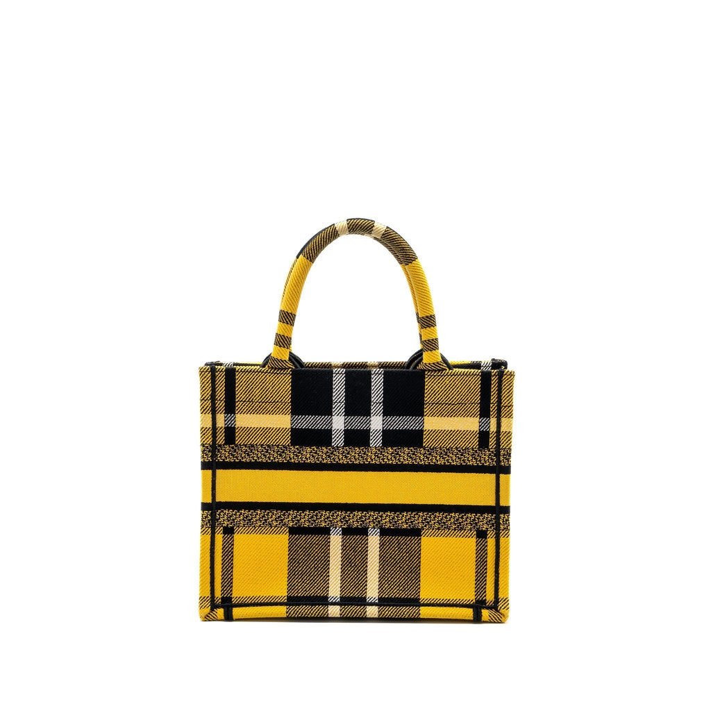 dior-small-book-tote-canvas-yellow-black