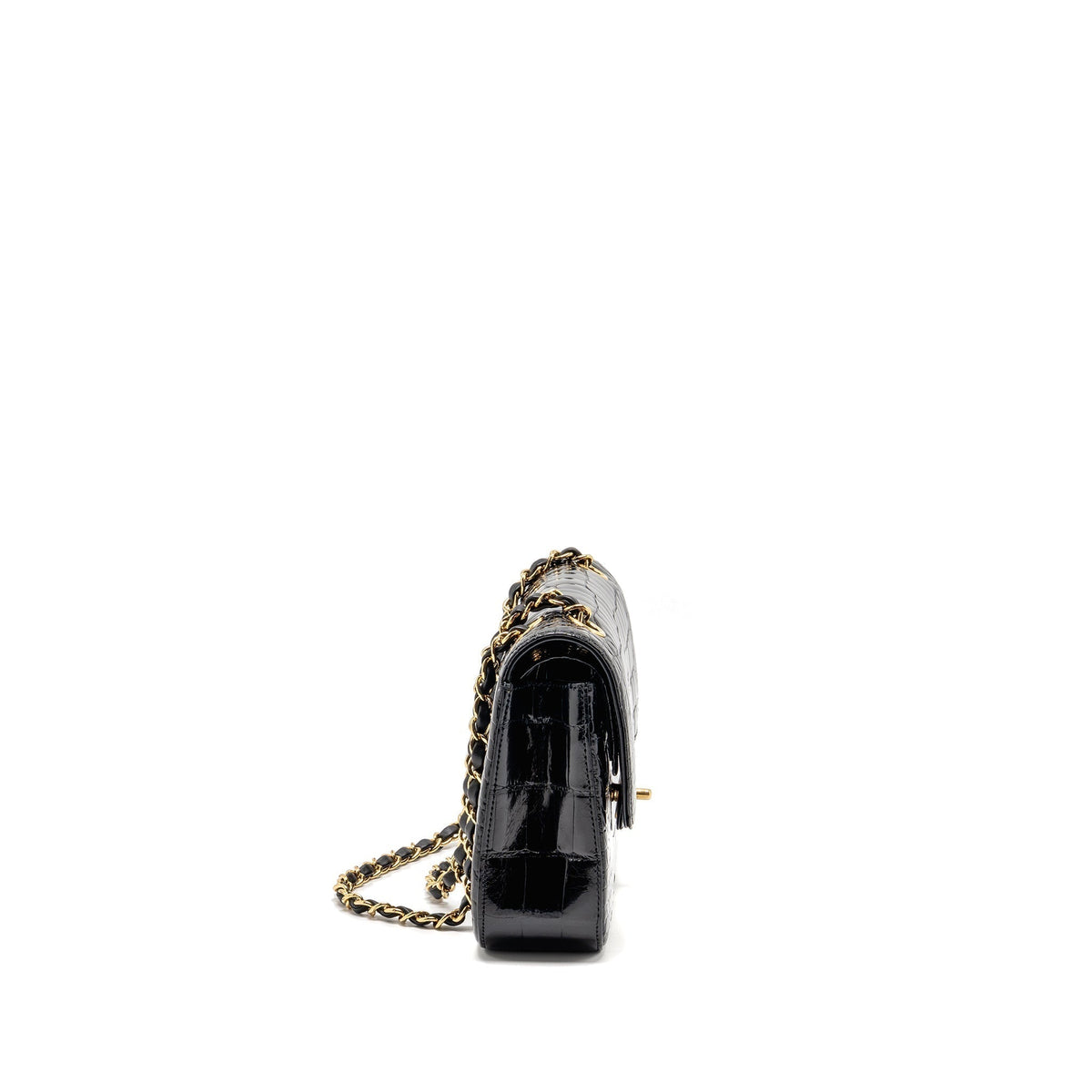 chanel-medium-classic-double-flap-bag-alligator-mississippiensis-black-ghw-copy