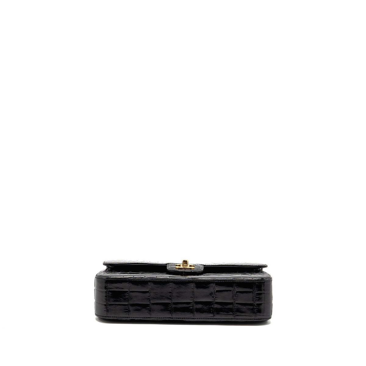 chanel-medium-classic-double-flap-bag-alligator-mississippiensis-black-ghw-copy