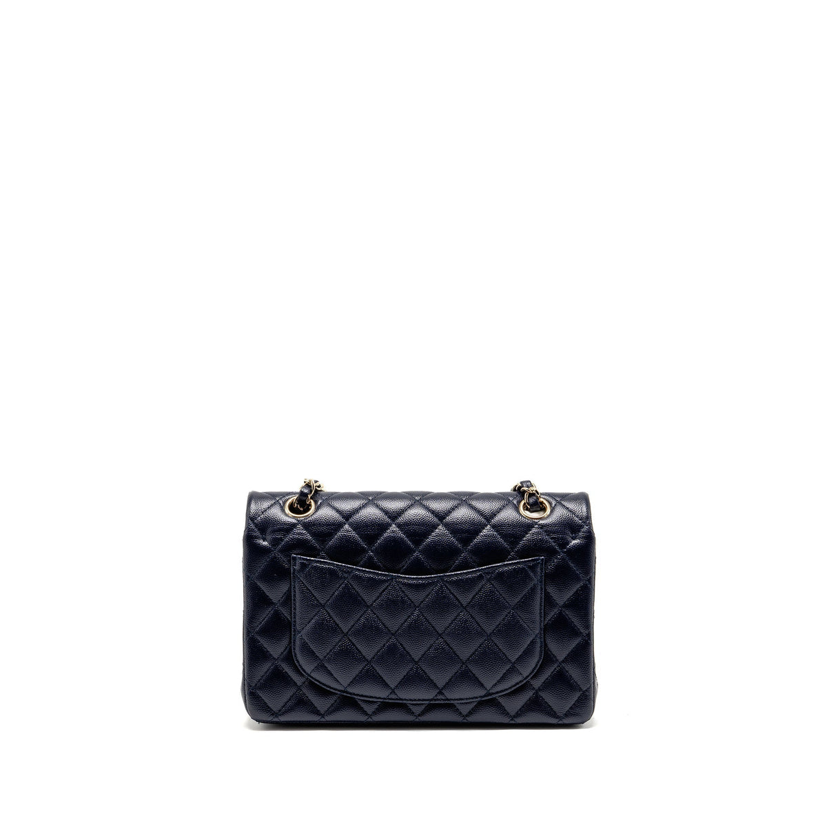 chanel-small-classic-double-flap-bag-caviar-navy-ghwmicrochip