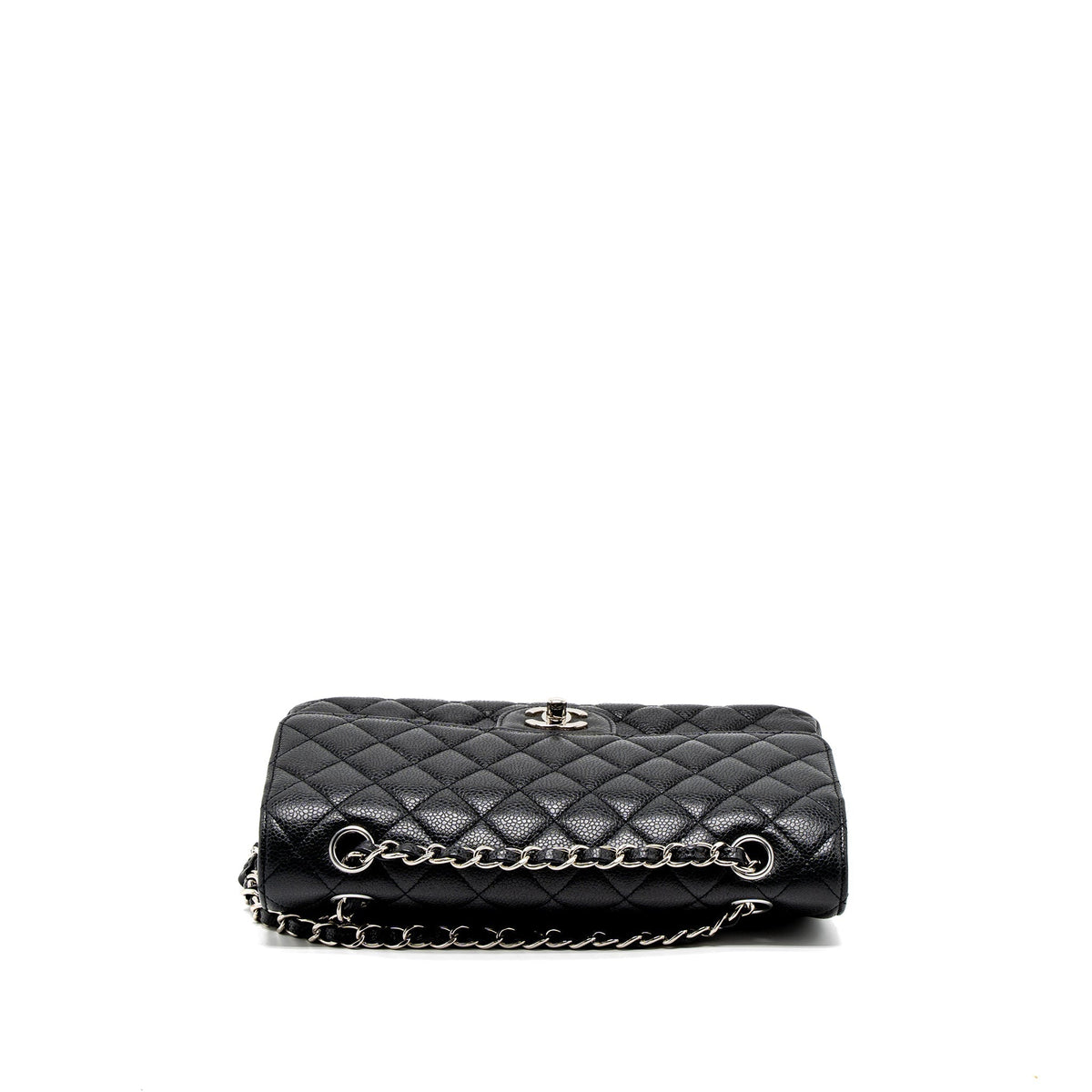 chanel-medium-classic-double-flap-bag-caviar-black-shw-2