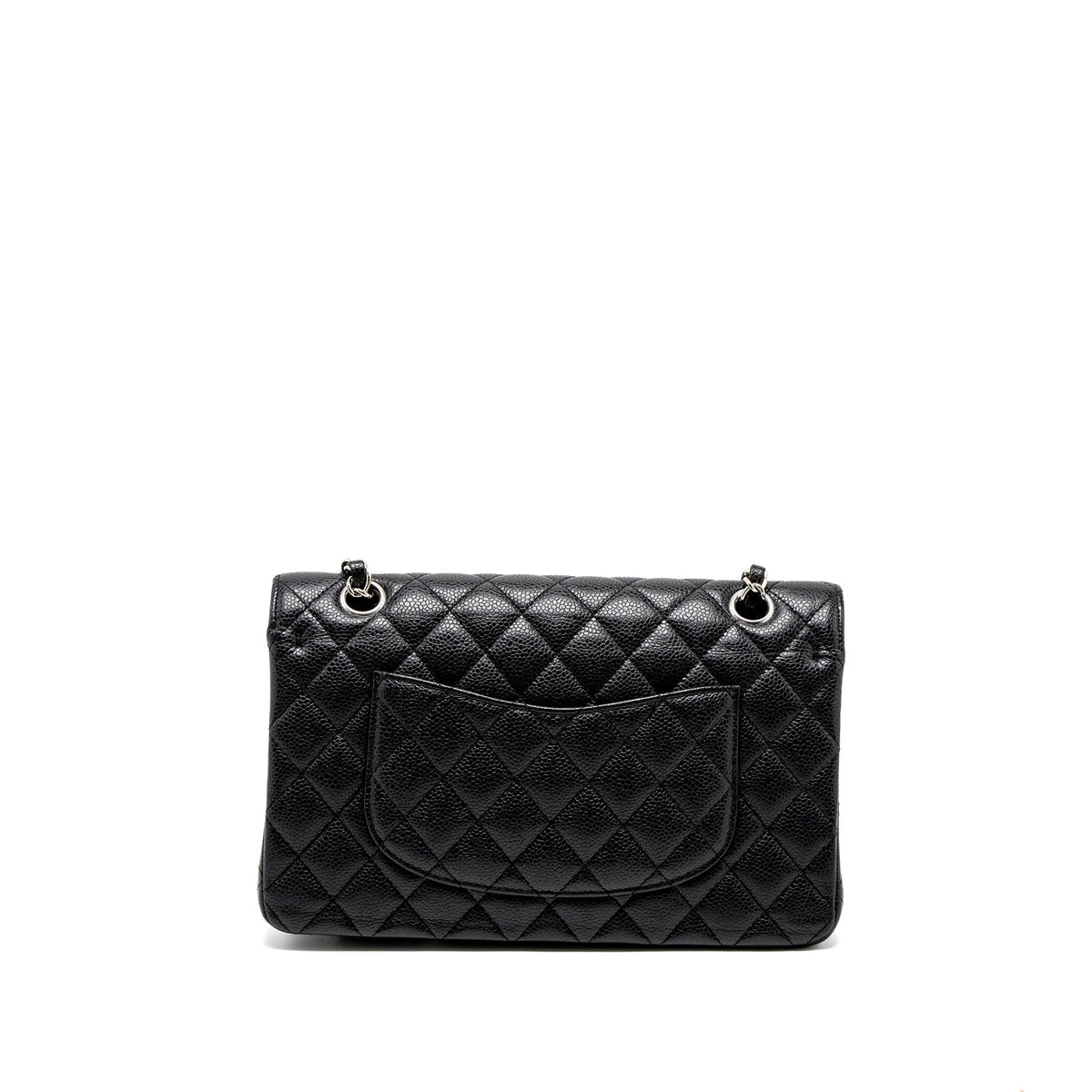 chanel-medium-classic-double-flap-bag-caviar-black-shw-2