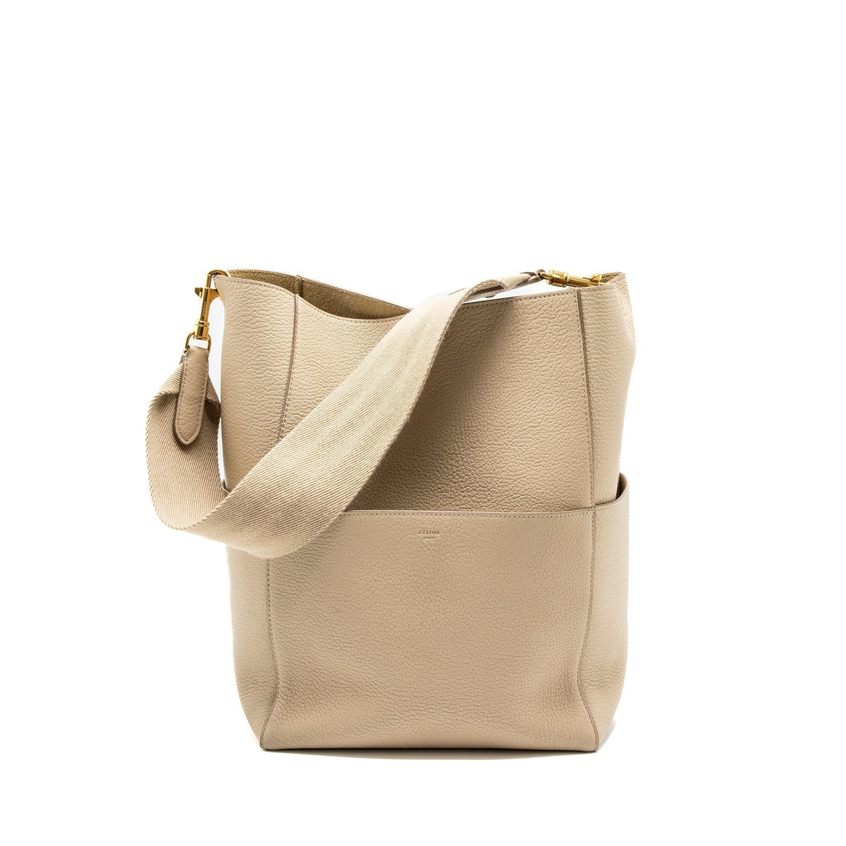 celine-sangle-bucket-bag-calfskin-beige-ghw