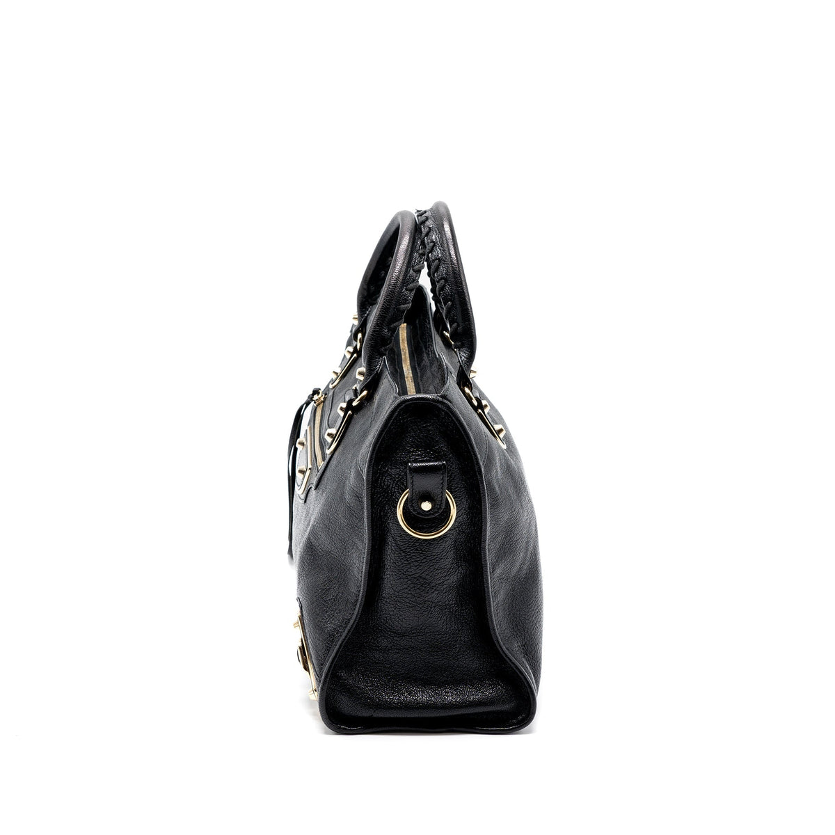 balenciaga-classic-city-bag-leather-black-ghw
