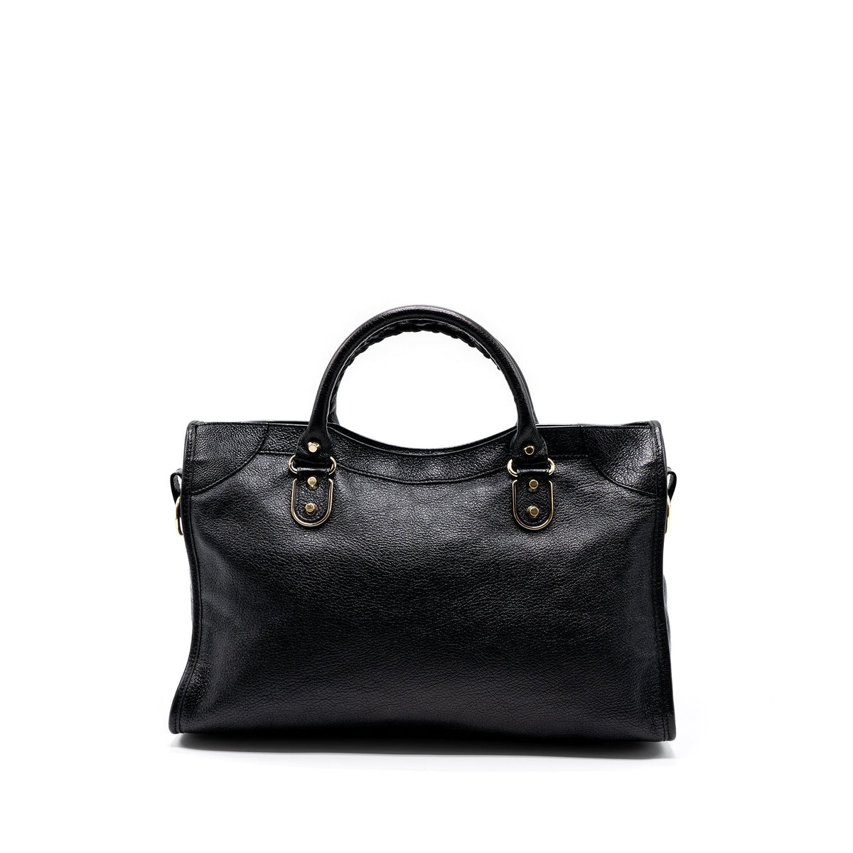 balenciaga-classic-city-bag-leather-black-ghw