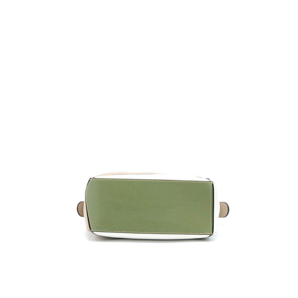 loewe-small-puzzle-colorblock-beige-white-green-shw