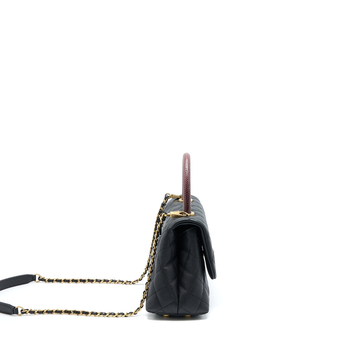 chanel-small-coco-handle-caviar-with-lizard-handle-black-ghw
