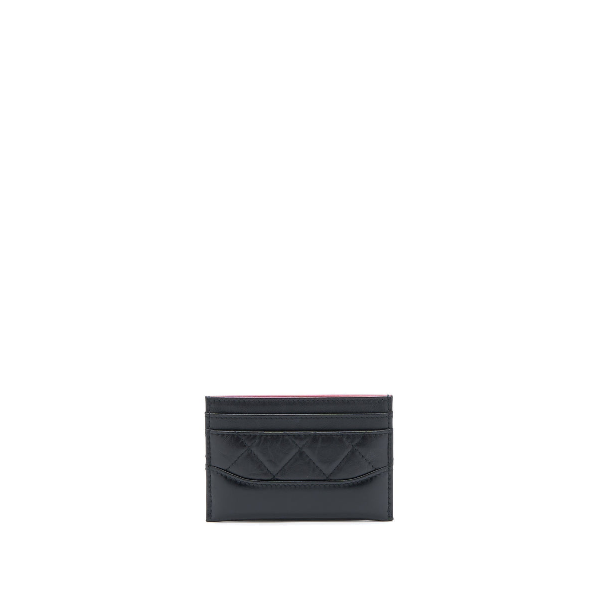 chanel-gabrielle-card-holder-aged-calfskin-black-ghw