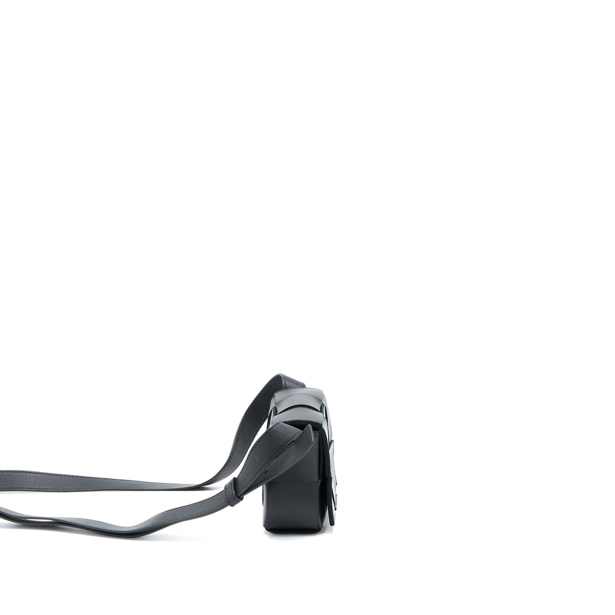 bottega-veneta-mini-cassette-intrecciato-crossbody-bag-black-lghw