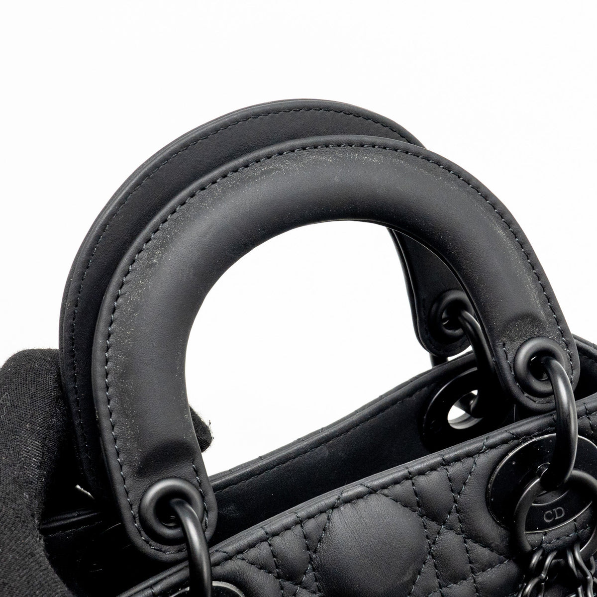dior-mini-lady-dior-calfskin-so-black-copy