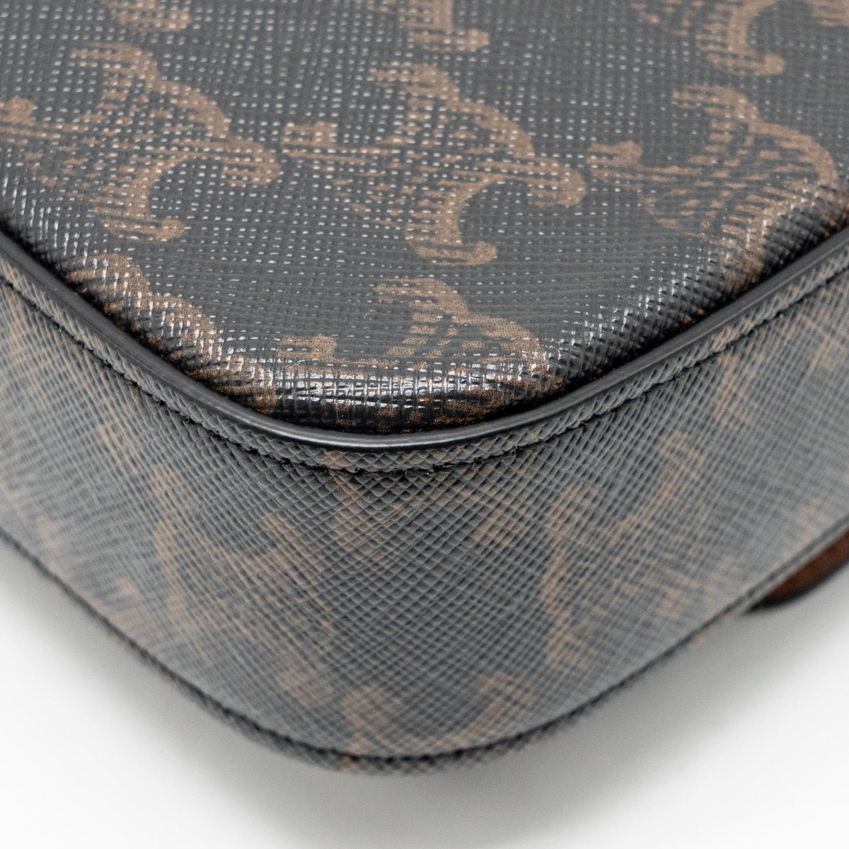 celine-triomphe-shoulder-bag-claude-canvas-tan-ghw