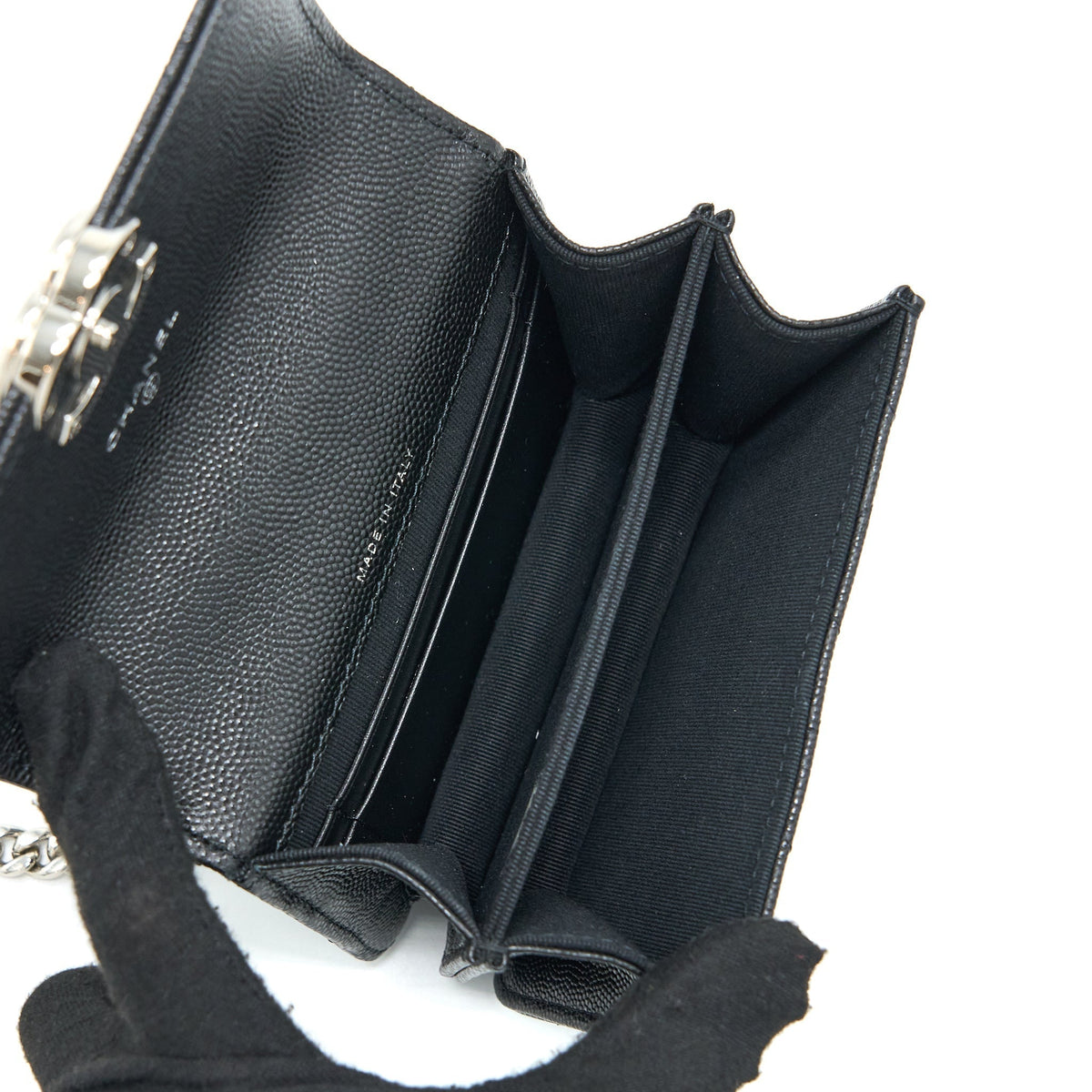 chanel-detailed-top-handle-mini-flap-bags-with-chain-caviar-black-shw