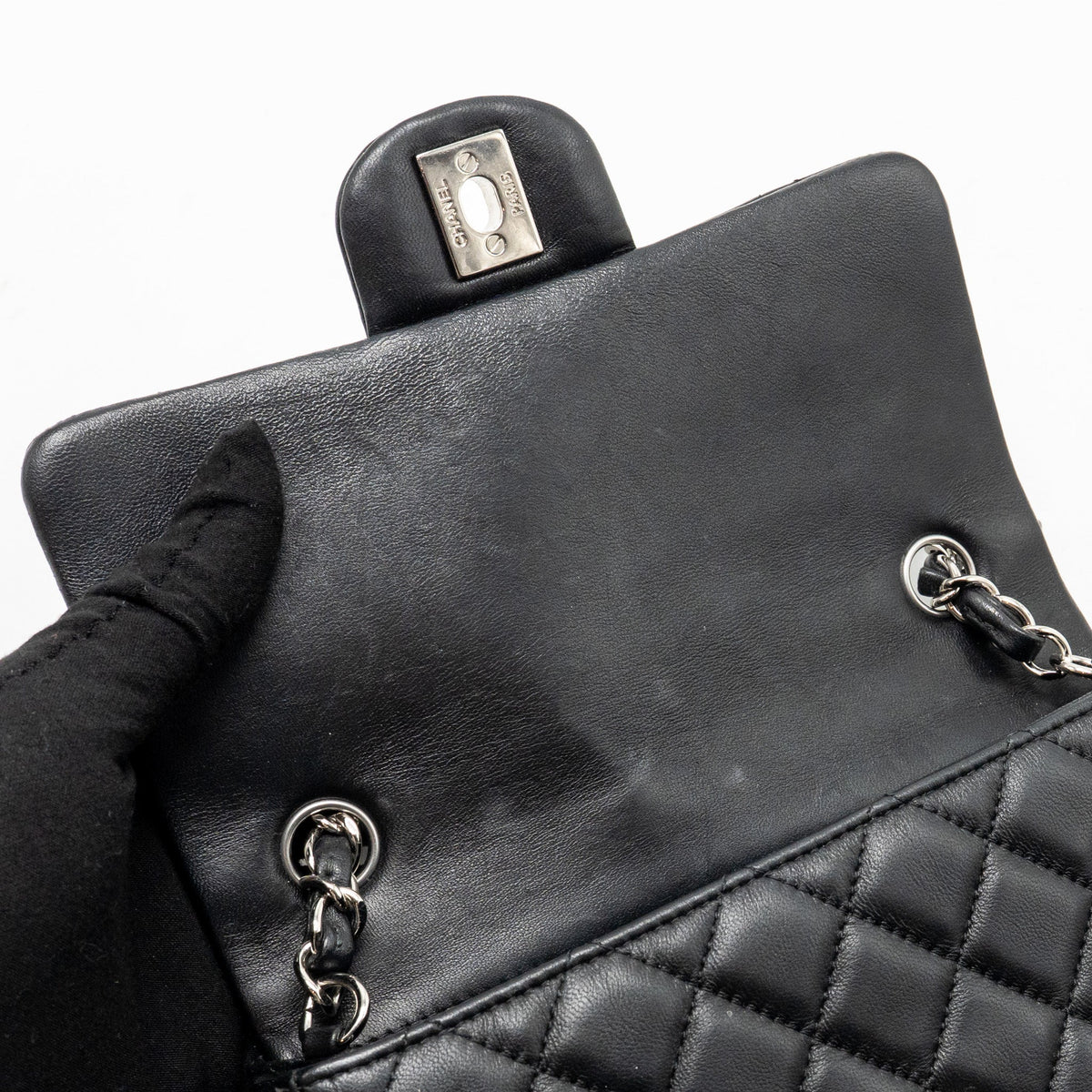 chanel-mini-rectangular-flap-bag-lambskin-black-shw-2