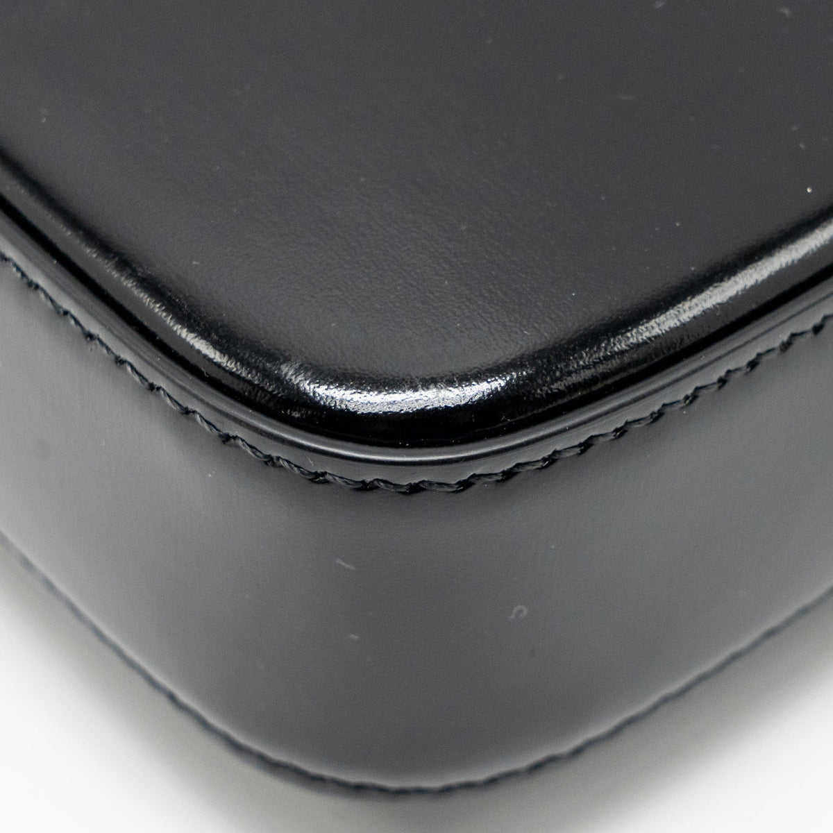 celine-triomphe-shoulder-bag-shiny-calfskin-black-ghw-2
