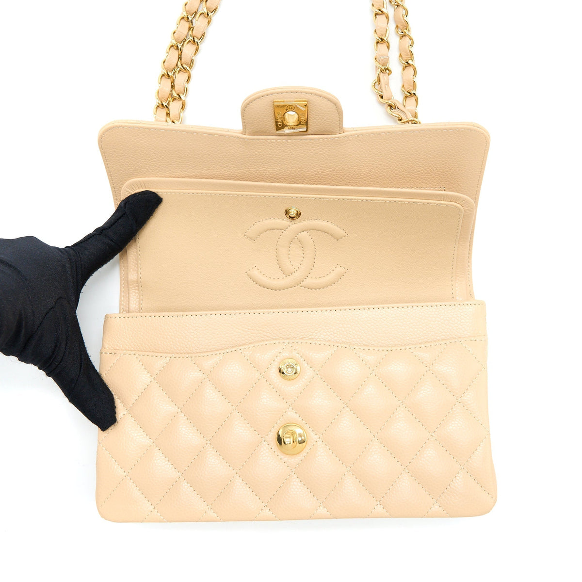 chanel-small-classic-flap-bag-caviar-beige-ghw-microchip