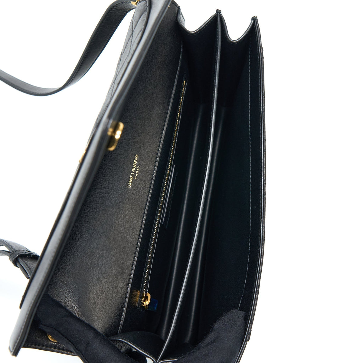 saint-laurent-ysl-envelop-shoulder-bag-lambskin-black-ghw