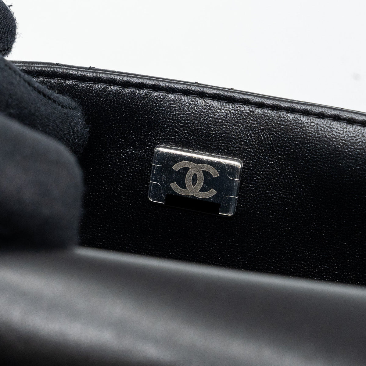 chanel-mini-square-flap-bag-lambskin-black-shw-microchip-1