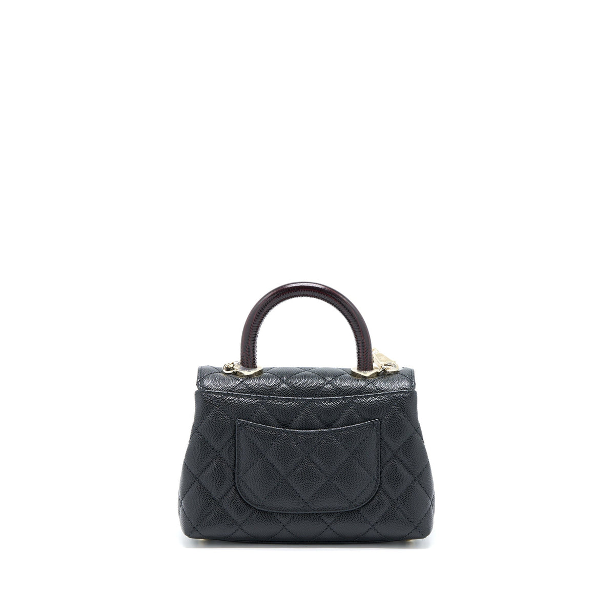 chanel-mini-coco-handle-bag-with-dark-red-handle-caviar-black-lghw
