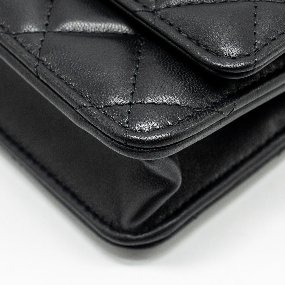 chanel-classic-wallet-on-chain-with-camellia-adjustable-chain-lambskin-black-ghw-microchip