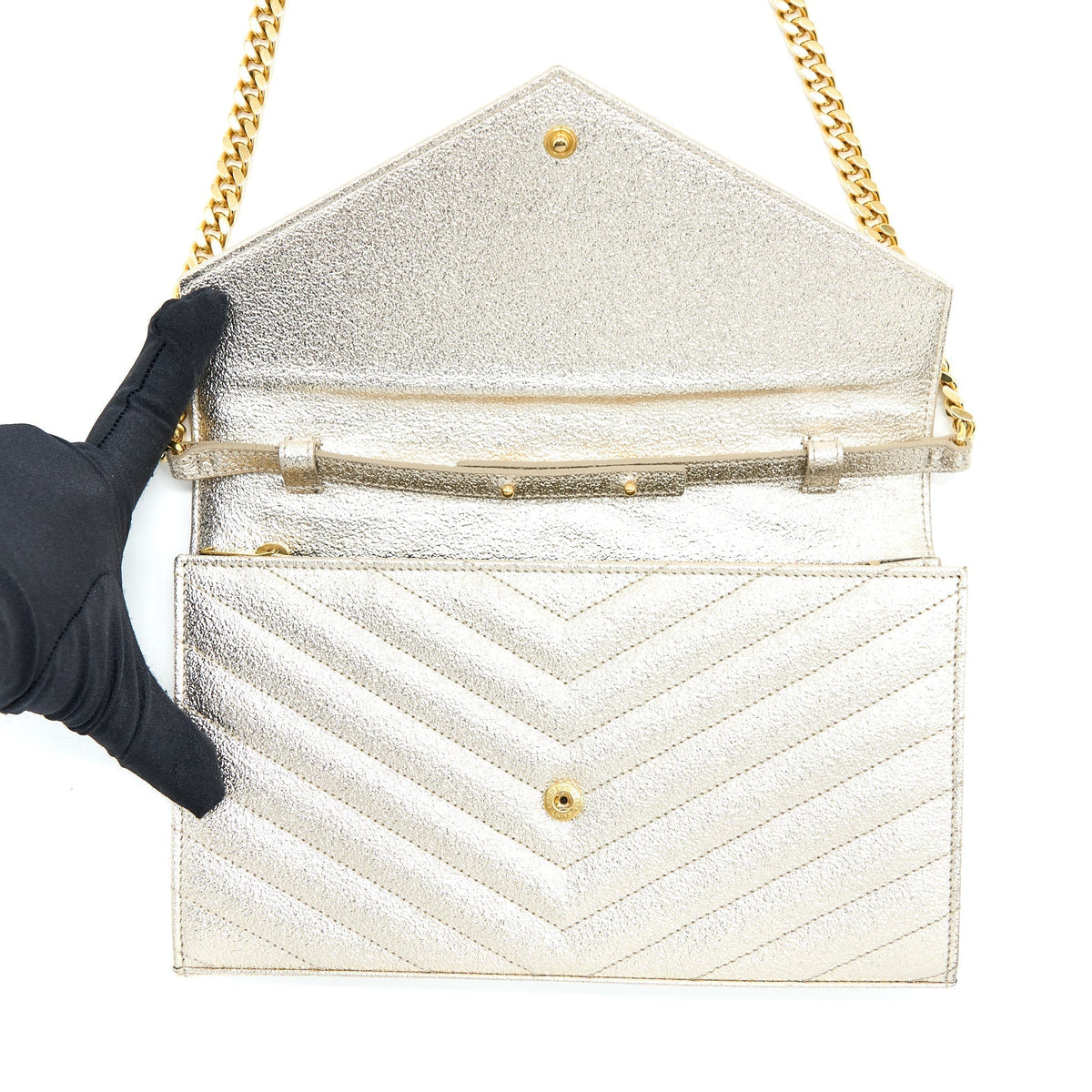 saint-laurent-ysl-envelop-chain-wallet-calfskin-gold-ghw