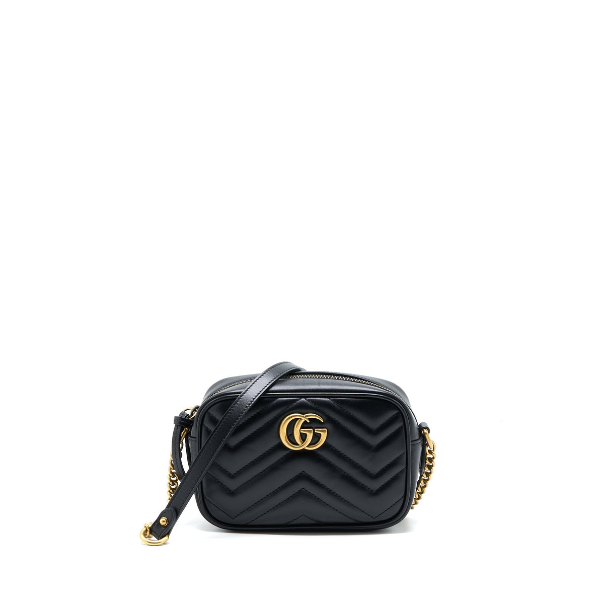 gucci-gg-mini-marmont-matelasse-bag-black-ghw