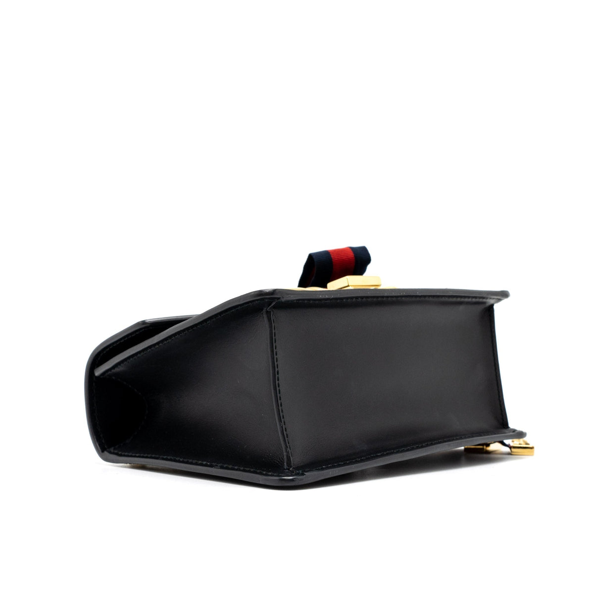 gucci-mini-sylvie-chain-bag-calfskin-black-ghw