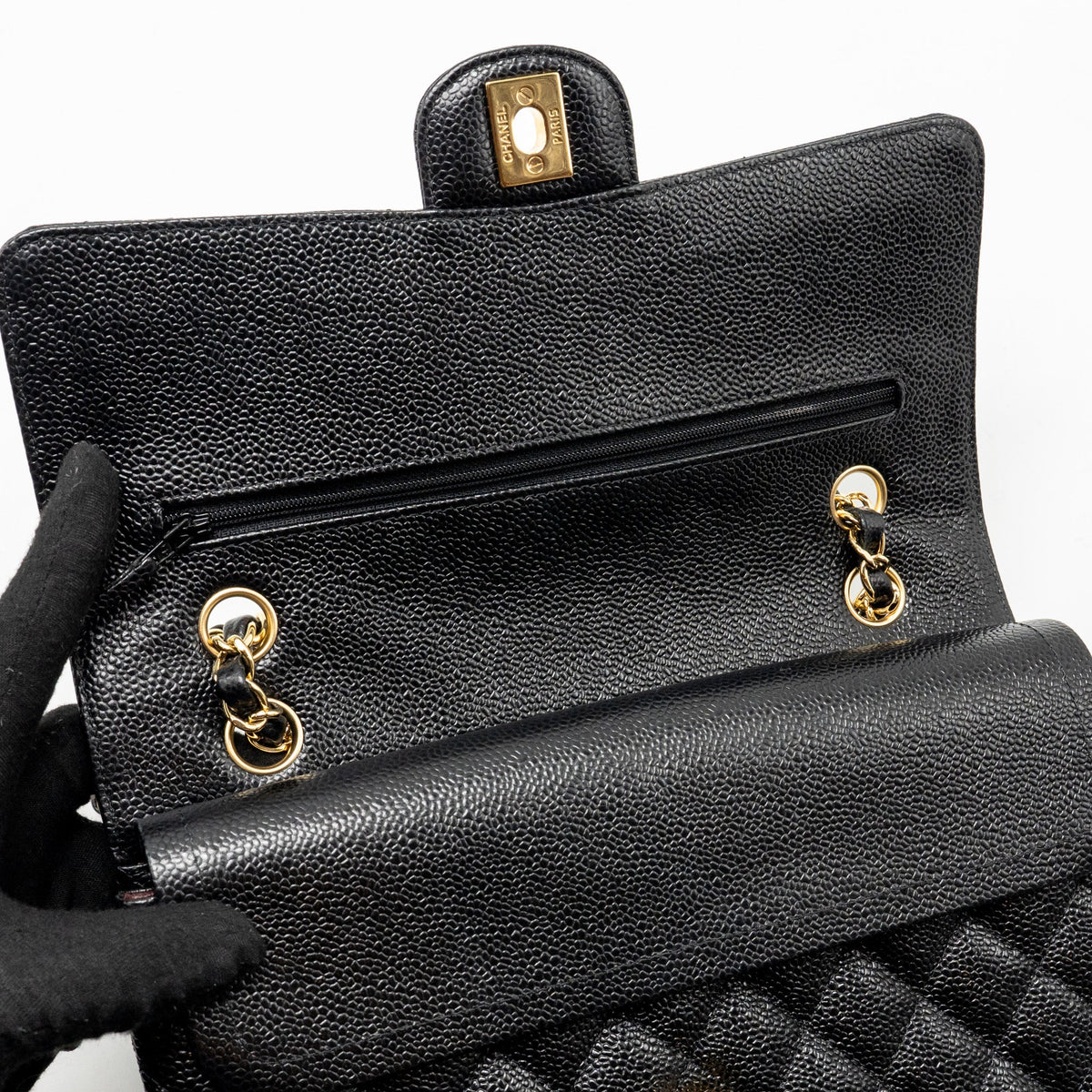 chanel-medium-classic-double-flap-bag-caviar-black-ghw-35